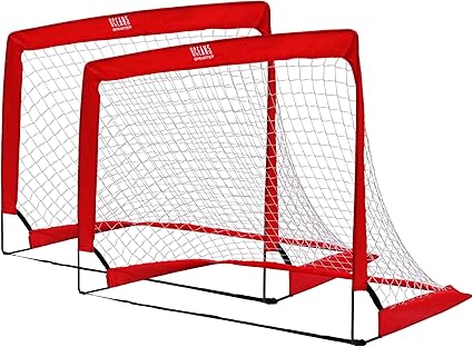 Ocean 5 Goalgetter 2er Set Popup Fussballtore Faltbare Minitore Fur Den Garten 120 X 90 X 90 Cm Fussballtore Fur Kinder Und Jugendliche 2 Klappbare Tore Auch Fur Hockey Und Handball Amazon De Sport Freizeit