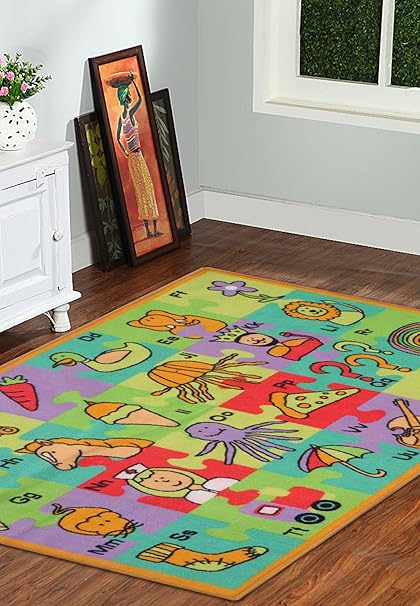 Status Kids Nylon Rug - 36x60, Multicolour