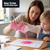Hemway Fluorescent Pink Glitter Shaker Ultrafine 130g for Resin Epoxy view 3