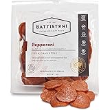 Battistoni Cup & Char Spicy Pepperoni, Single 5oz Pouch