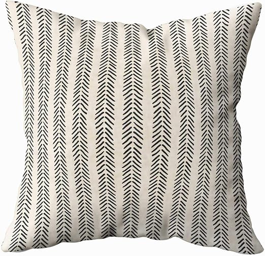 Amazon Com Tomwish Hidden Zippered Pillowcase Mud Cloth Arrows