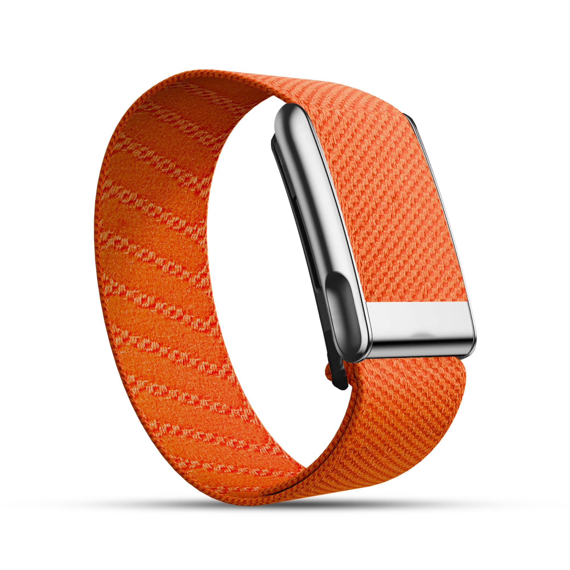 DADO Ultra-soft Nylon Sport Band Compatible with WHOOP 5.0, One, Peak, and Life | Breathable, Durable & Secure Fit Strap | NOT for Gen 4 (Orange, Life/MG)