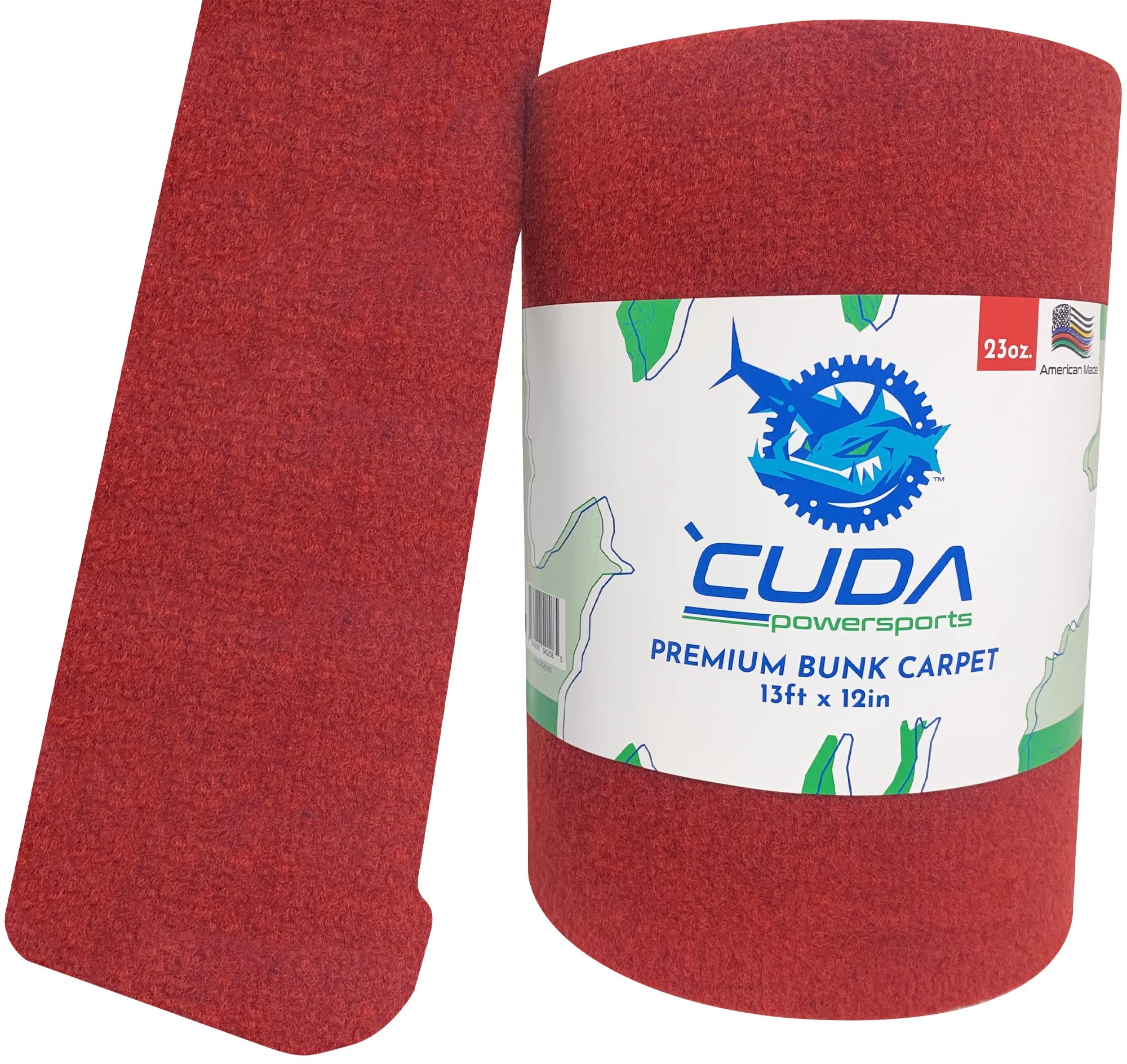 Cuda Boat Trailer Bunk Carpet-Various Sizes with or