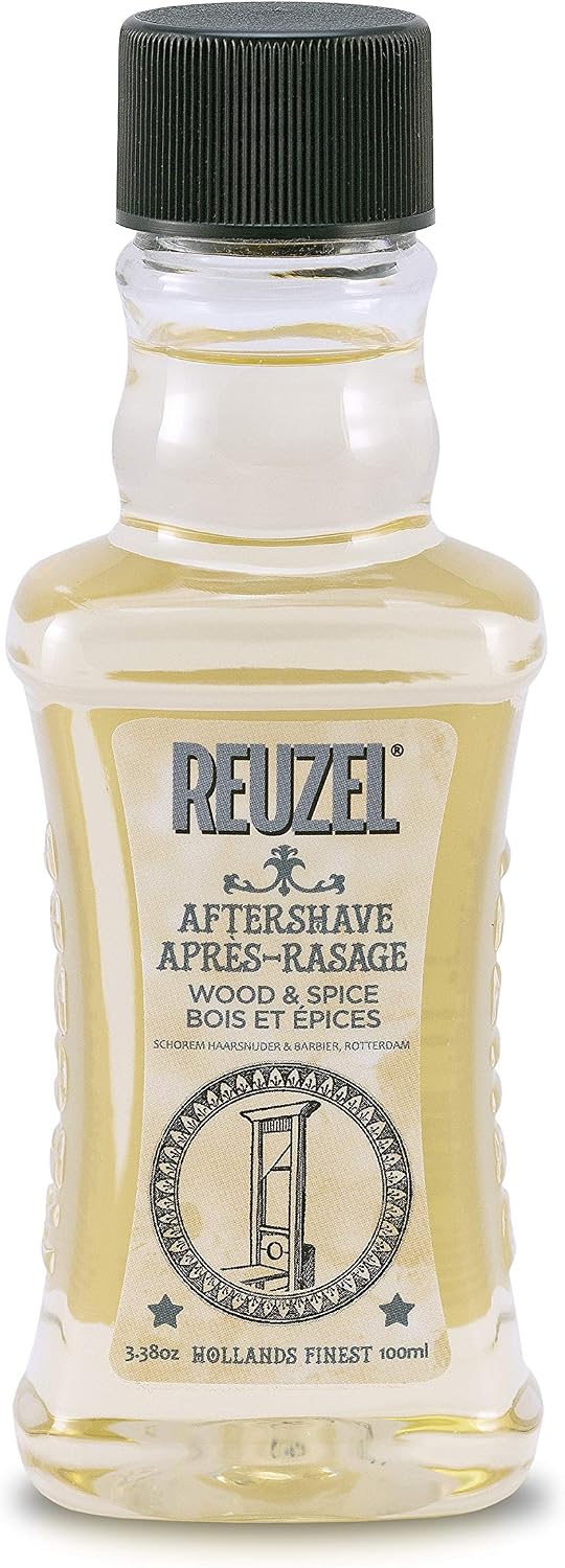 Reuzel Wood and Spice Aftershave, Easy and Hassle Free Application- Light Masculine Scent, Lightweight and Non-Greasy
