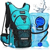 NONSAR Hydration Backpack, Hiking Backpack with 3L Water Bladder, Insulated Water Backpack for Women, Men, Kids, Keep Liquids Cool Up to 5 Hours, Daypack for Hiking, Running, Climbing, Cycling