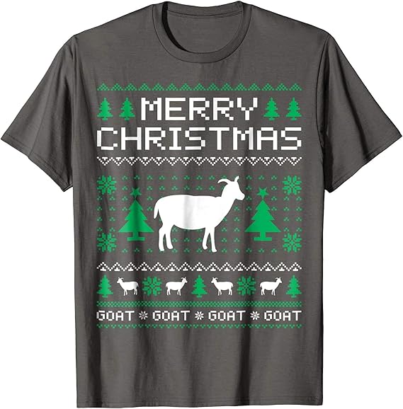 goat xmas sweater