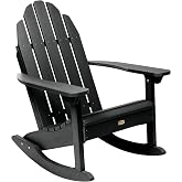 Elk Outdoors EO-ROCCW2-ABY Essential Adirondack Rocking Chair, Abyss