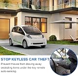 Jsdoin Keyless Entry Car Key Faraday Box with Pouch Shielding Fiber 6-8 Keys view 4