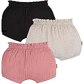 Gerber Baby-Girls 3-Pack Bubble Shorts