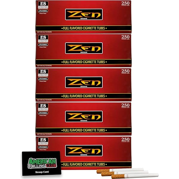 Amazon.com: ZEN King Size Full Flavor Cigarette Tubes -5