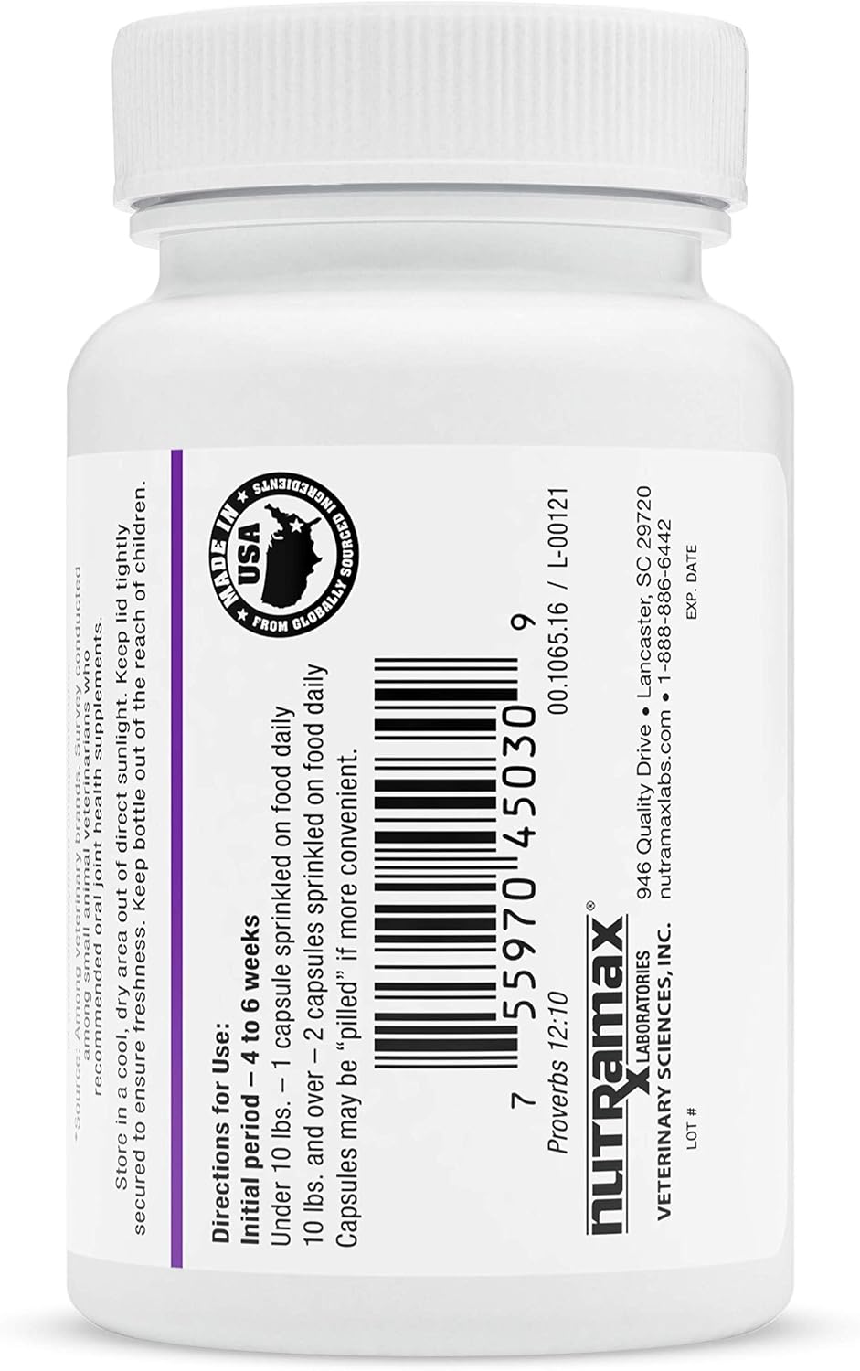 Nutramax Dasuquin Capsules, 84 Count : Pet Bone And Joint Supplements : Pet Supplies
