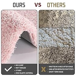 Yimobra Bathroom Rugs Non Slip Washable