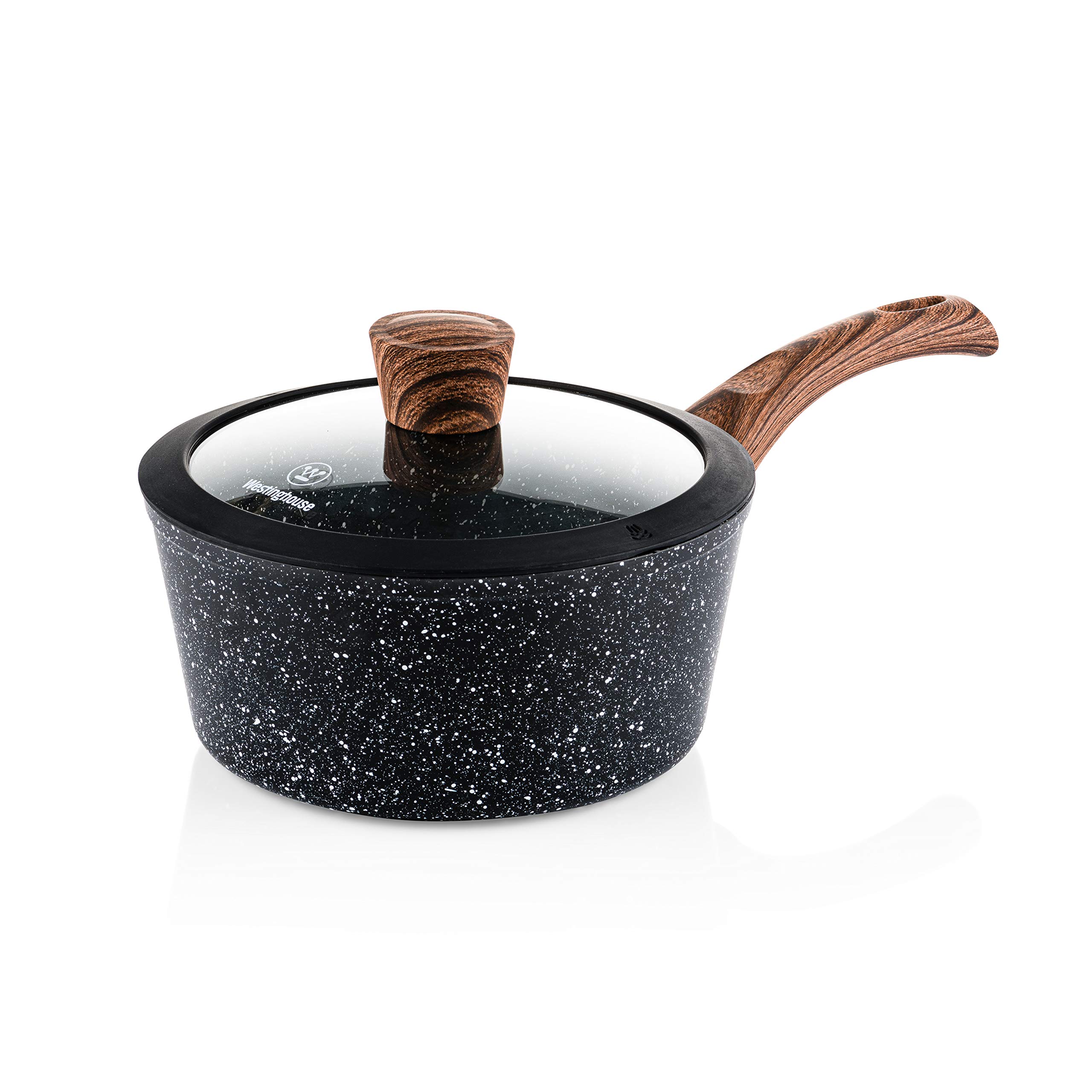 Westinghouse Non Stick Saucepan with Lid - Ø 20 cm Saute Pan for Induction Gas Electric & Ceramic Hob - Special Edition