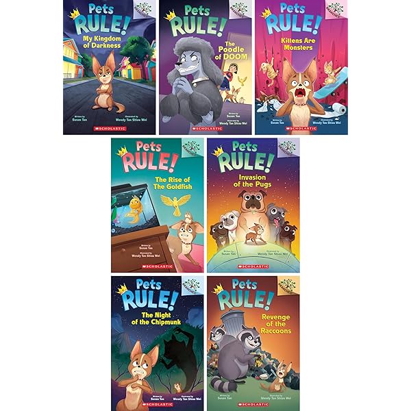 Amazon.com: Pets Rule! Series 4 Books Set: Susan Tan, Wendy