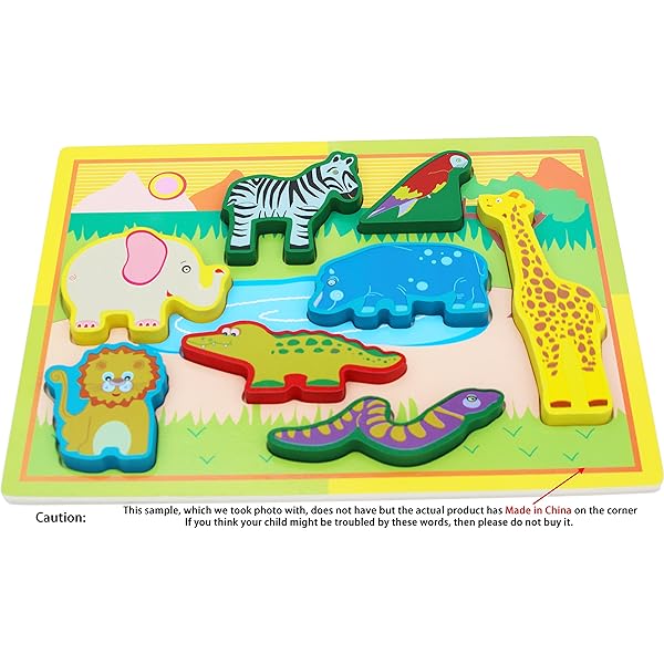 wooden animals for toddlers