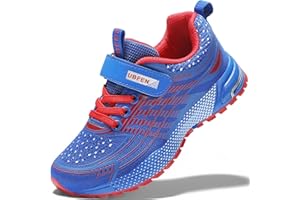 UBFEN Kids Sneakers Boys Girls Tennis Shoes for Running Athletic Walking Gym Sports Lightweight Breathable