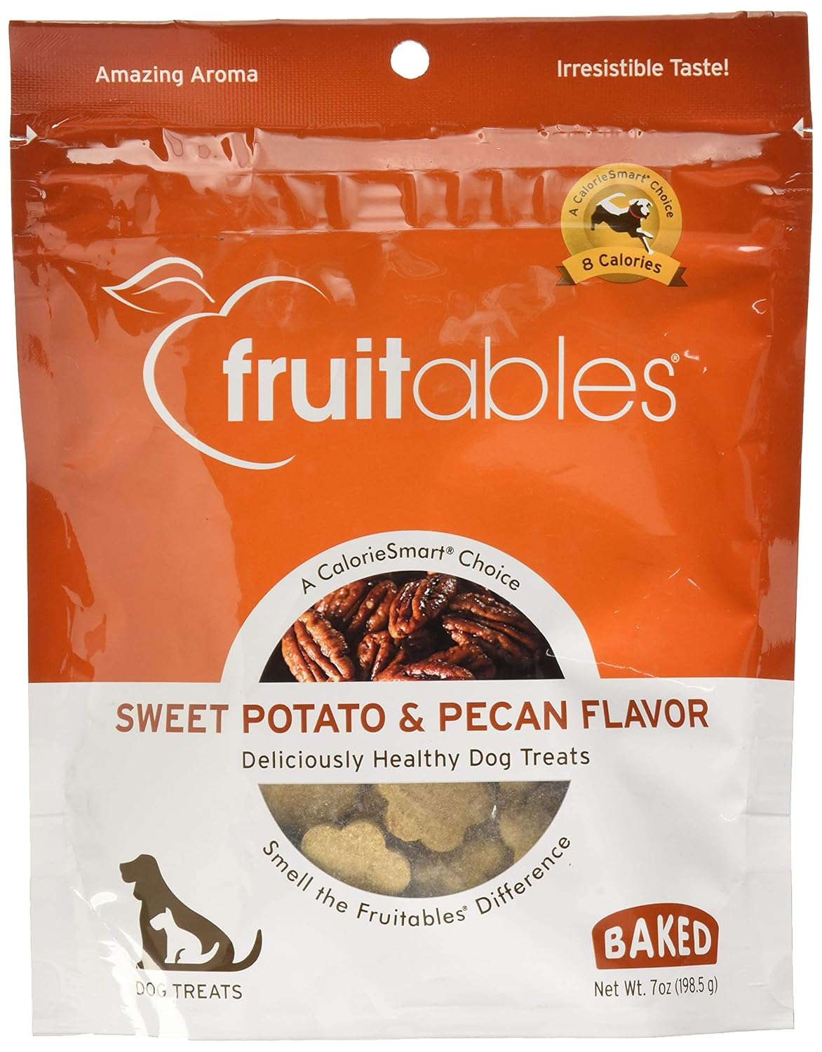 Fruitables Sweet Potato & Pecan Crunchy Dog Treats 17 ounce Pouch