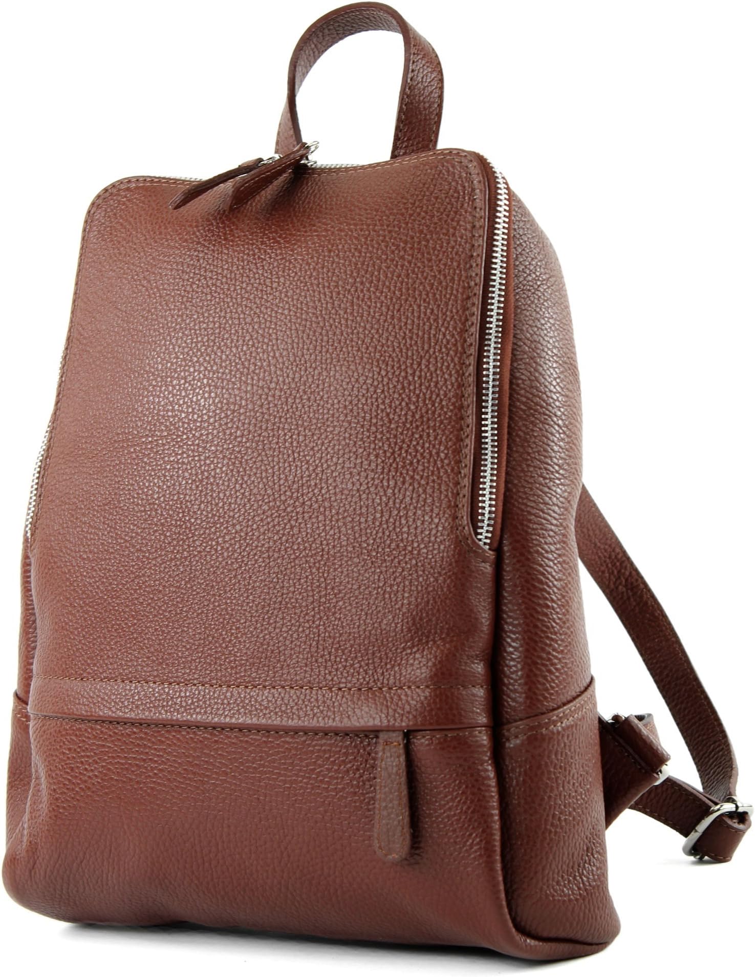 modamoda de - ital. Leather Backpack Ladies Backpack Rucksack Bag Citybag Leather T138