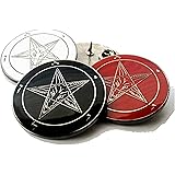 www.SigilofBaphomet.com Church of Satan Lapel Pins - 3 Piece Set