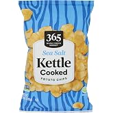 365 by Whole Foods Market, Sea salt Kettle Potato Chips, 8 OZ
