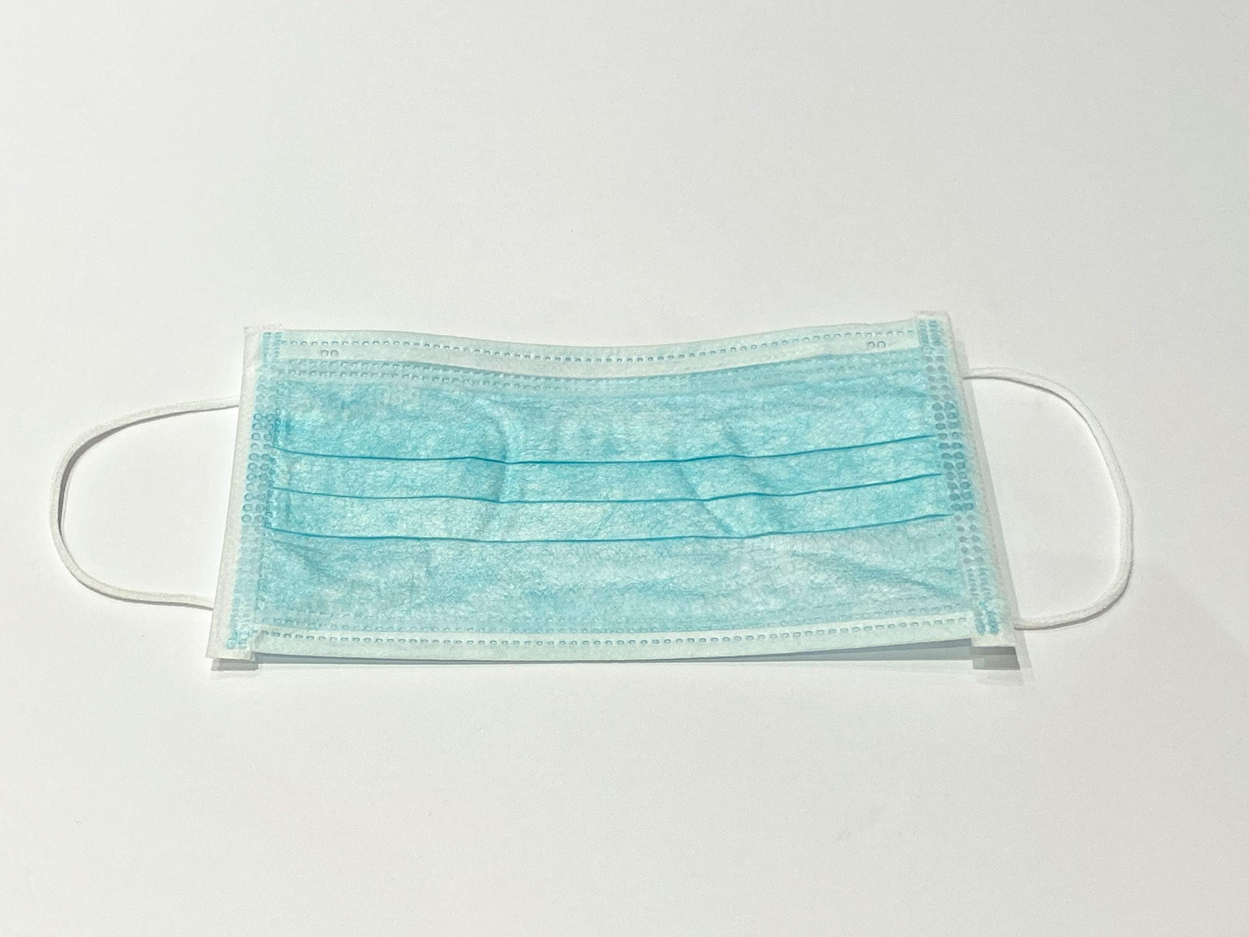 Pack Of 50 Masks - Factory SEALED BAG - Breathing Protection Face Masks- Blue
