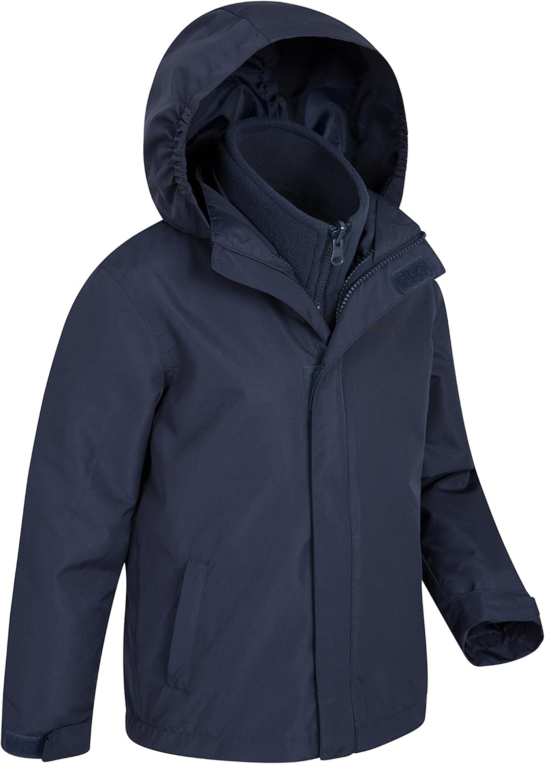 Mountain Warehouse Fell Kids 3 in 1 Jacket - Packaway Hood, Triclimate Coat: Clothing