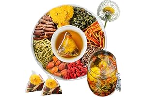 VJPPII Goji Berry Chrysanthemum Tea,30bags,Wolfberry,Chrysanthemum,Dandelion,Mulberry Leaf,Honeysuckle,Cassia Seed,Cardenia,Orange Peel,8 Excellent Raw Material Kidney Liver Formulas Plant Herbs (2)