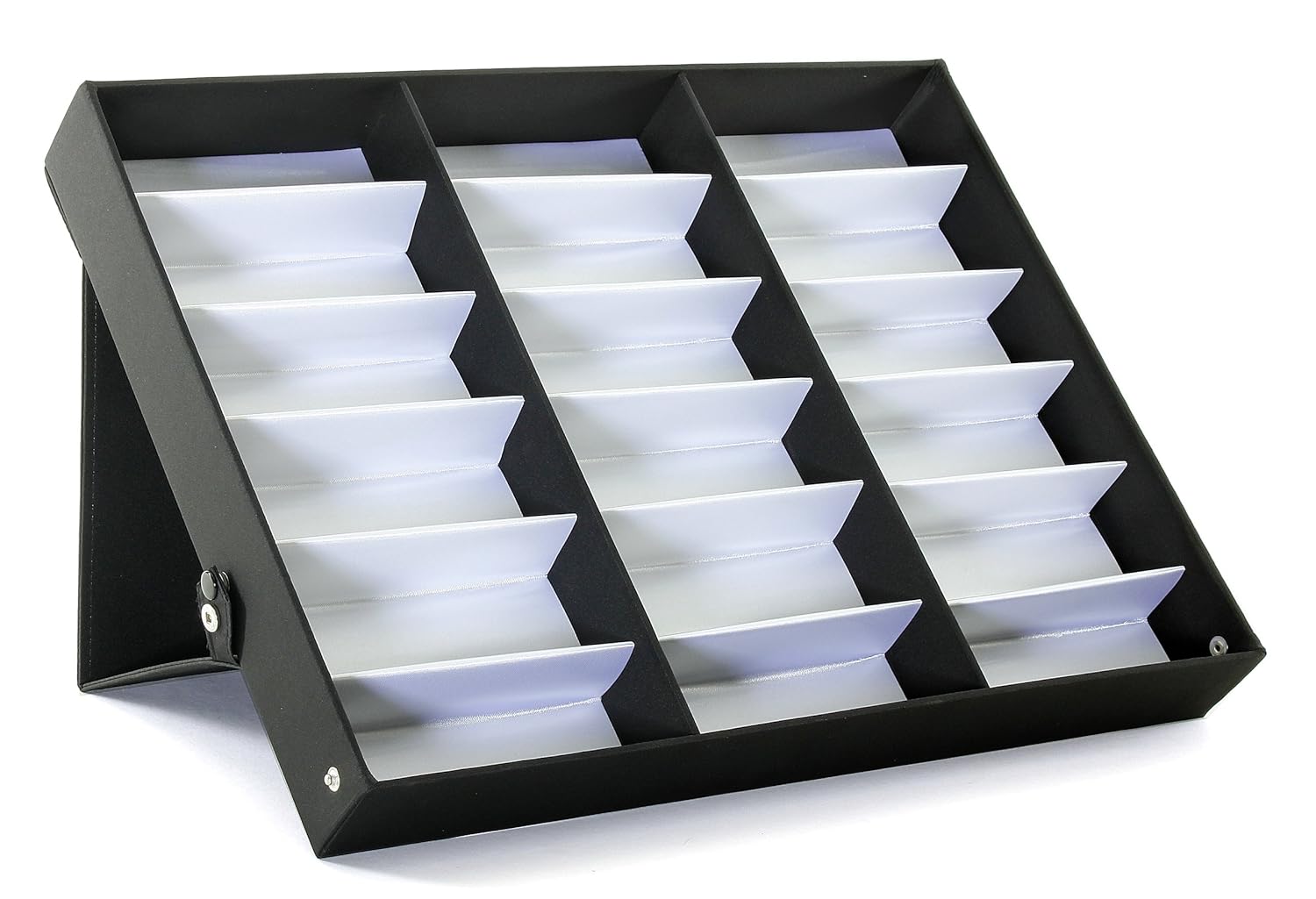 ProSource 18 Piece Sunglass Eyewear Eye Wear Display Tray Case Stand