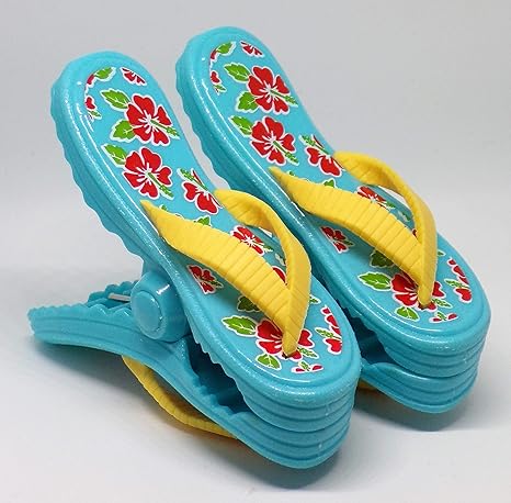Strandtuch Clips Boca Stil - Paar Flip Flops