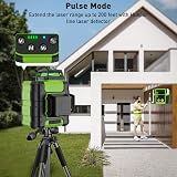 Huepar 360 Laser Level Green 3D Self Leveling Pulse 60m IP54 Kit view 4