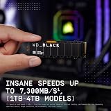 SanDisk WD Black SN850X 2TB NVMe PCIe Gen4 M.2 SSD with Heatsink view 5