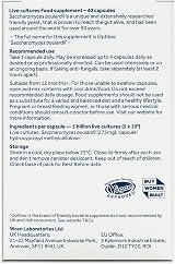 Optibac Probiotics Saccharomyces boulardii 5 Billion Veg Capsule 40 view 8