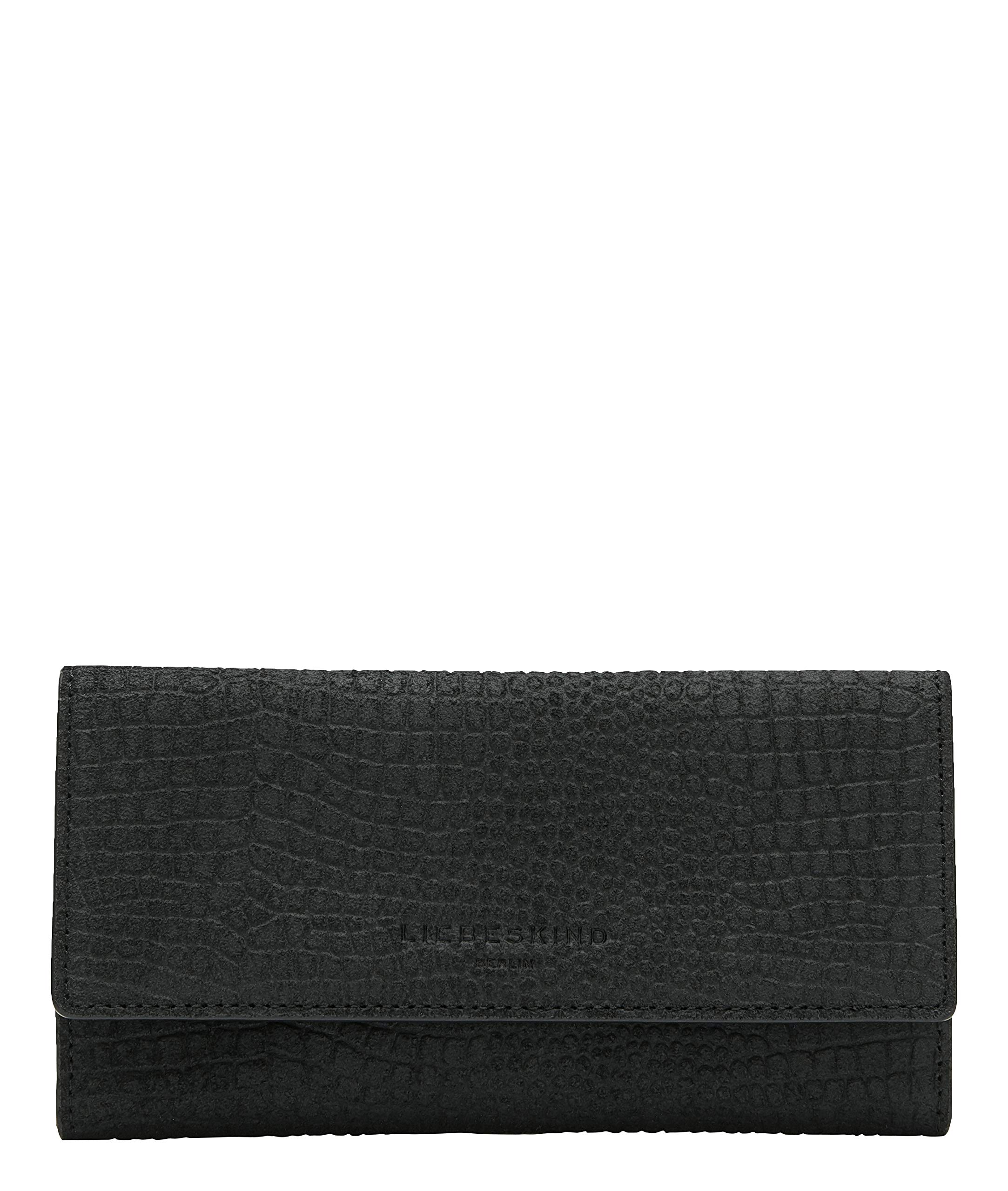 Liebeskind Berlin Women's Talia Paper Bag Wallet, Black-9999, Large