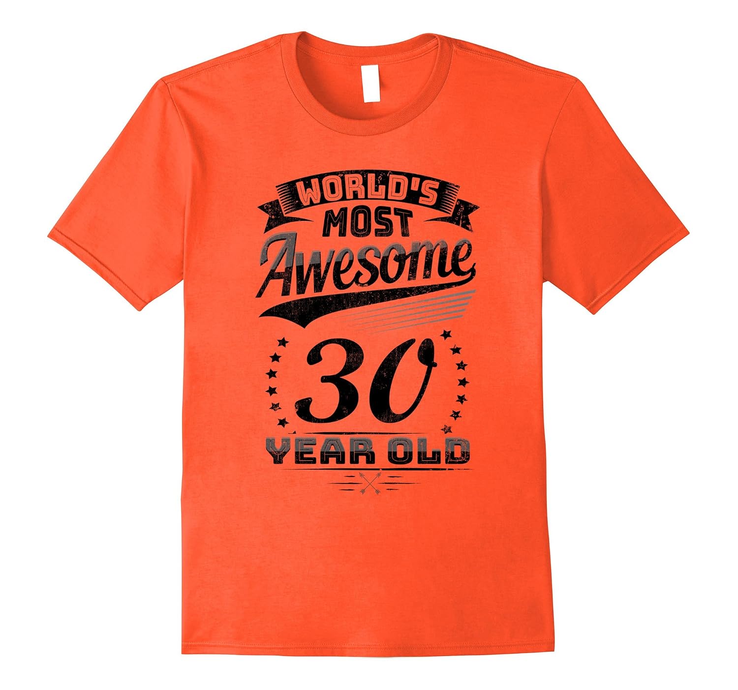 T-shirt 30th Birthday Pour Homme - Coton, Taille Personnalisée, Neuf Sans étiquettes