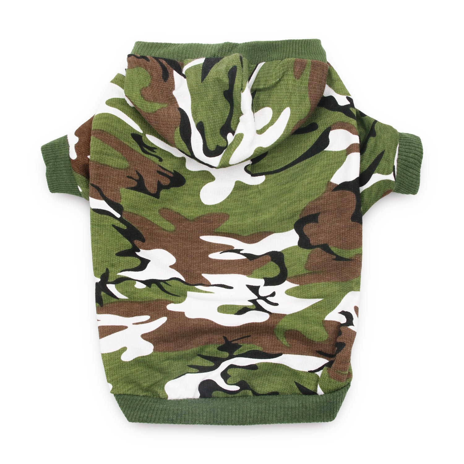 DroolingDog XS Dog Clothes Boy Dog Shirts Camo Dog Hoodies Puppy Sweatshirt for Small Dogs Boys