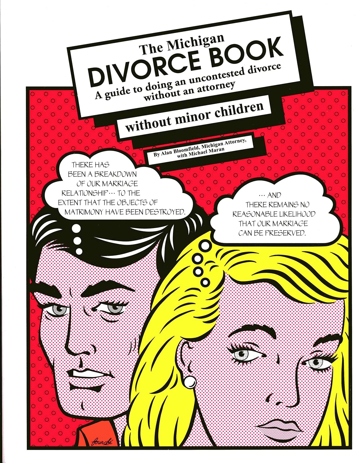 amazon the michigan divorce book without minor children bloomfield alan 9781933272610 books
