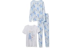 Amazon Essentials Disney | Marvel | Star Wars Babies, Toddlers, and Girls' Pajama Set
