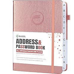 Address Book with Alphabetical Tabs, Hardcover