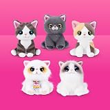 Pets Alive Smitten Kittens Series 2 Calico Cat Interactive Plush Toy 10 Sounds view 2