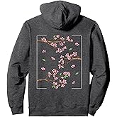 Japanese Style Cherry Blossom Tree Japan Sakura Men Women Pullover Hoodie