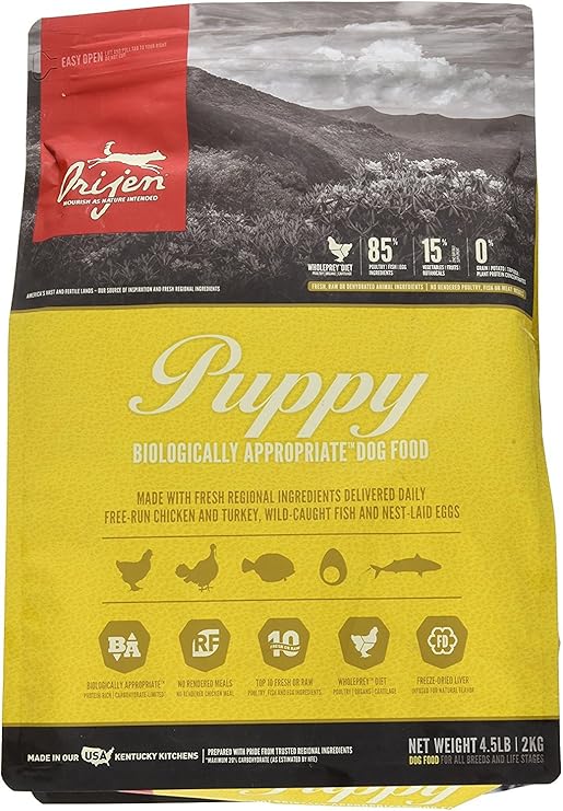 orijen puppy food 2kg