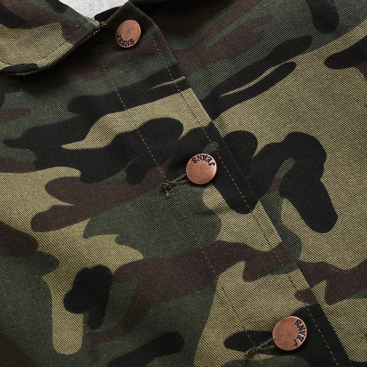 baby girl camo jacket