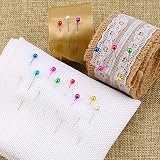 AIEX 100Pcs 1.5in Plastic Ball Head Sewing Pins Multicolor for Craft view 6