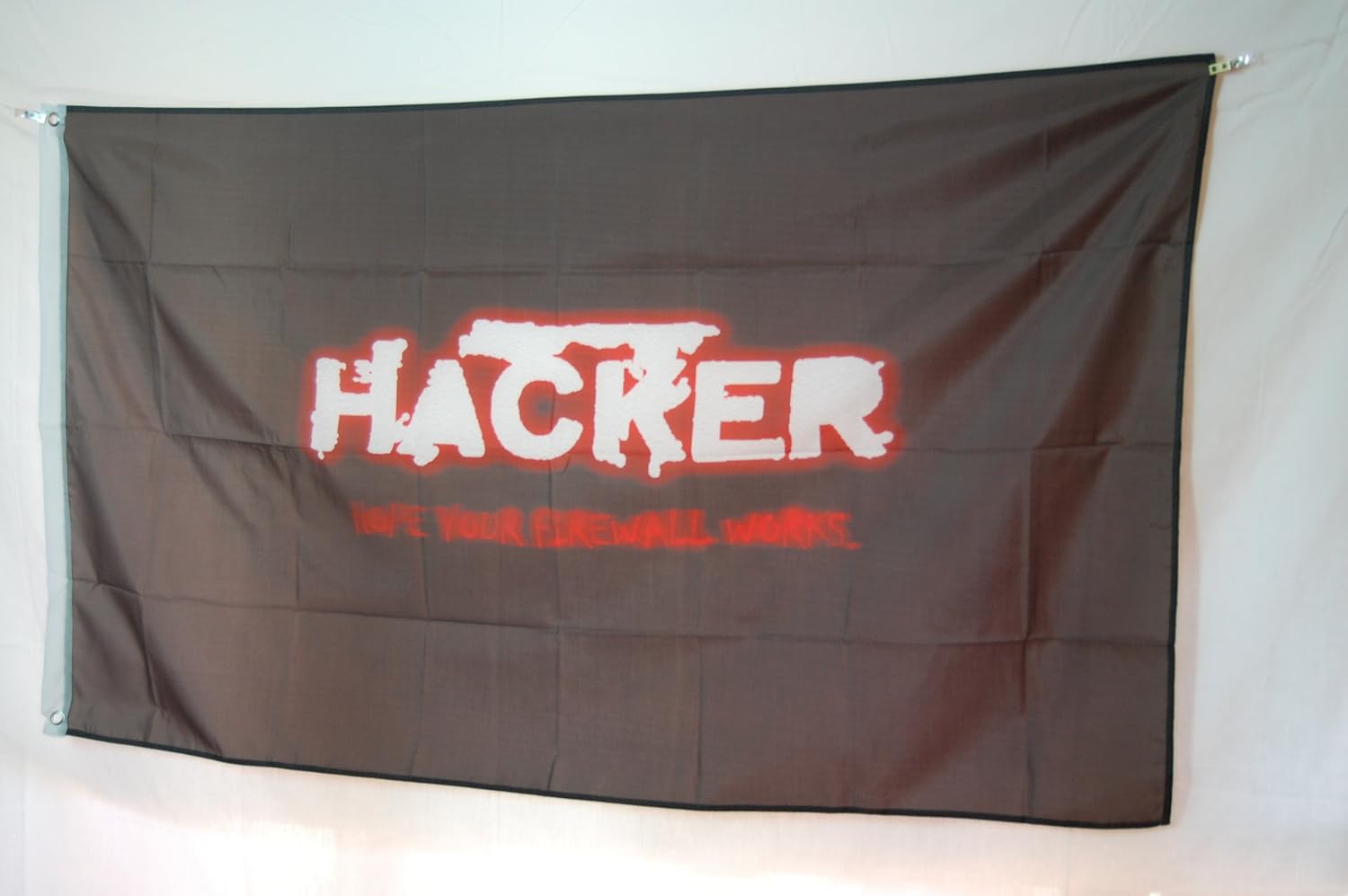 Amazon Com Hacker Flag Banner 3x5 Garden Outdoor