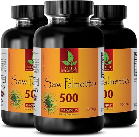 Amazon Com Hair Loss Pills For Men Saw Palmetto 500mg Saw