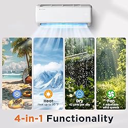 Albott 24000 BTU Mini Split Air Conditioner Heat