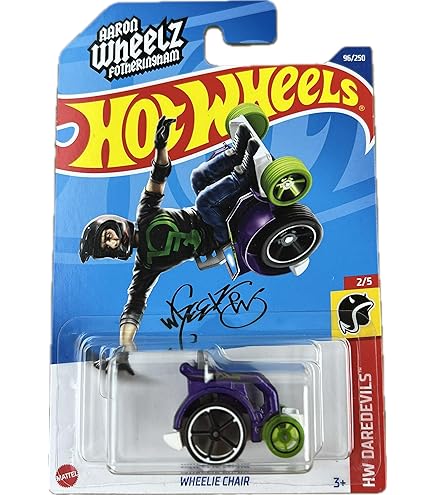 Hot Wheels 2024 - Wheelie Chair - Red w/Stars - HW Extreme Sports