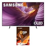 Samsung QN77S85FAEXZA 77 Inch OLED HDR 4K Smart TV with Q-Symphony Pro and 5 Year Amber Protection Plan (2025)