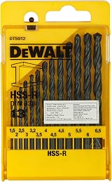 DEWALT DT5912 HSS-R Jobber Drill Bit Set 13 Pieces DIN 338 Metal view 1