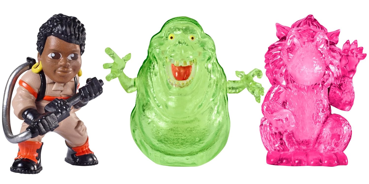Ghostbusters Ecto Minis Figures, 3 Pack Figures (Patty, New Slimer, Rat